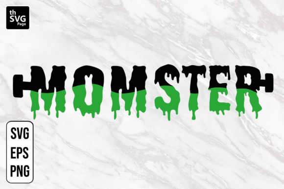 Halloween Season Momster SVG for Real Embroidery Projects