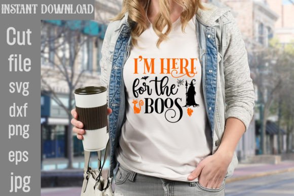 I'm Here for the Boos SVG Cut File Review