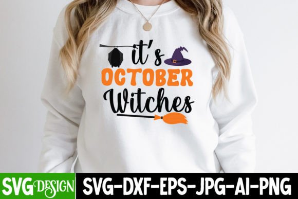 It's October Witches SVG Cut File Review: Halloween Spirit for Embroidery Projects