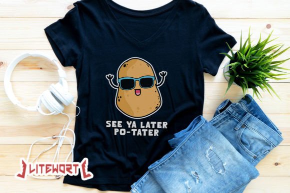 Po-tater Funny Potato Puns SVG Review