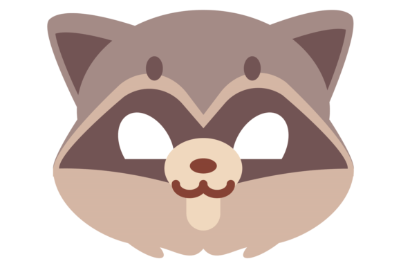 Raccoon Mask: A Playful, Versatile Design for Kid-Centric Embroidery Projects